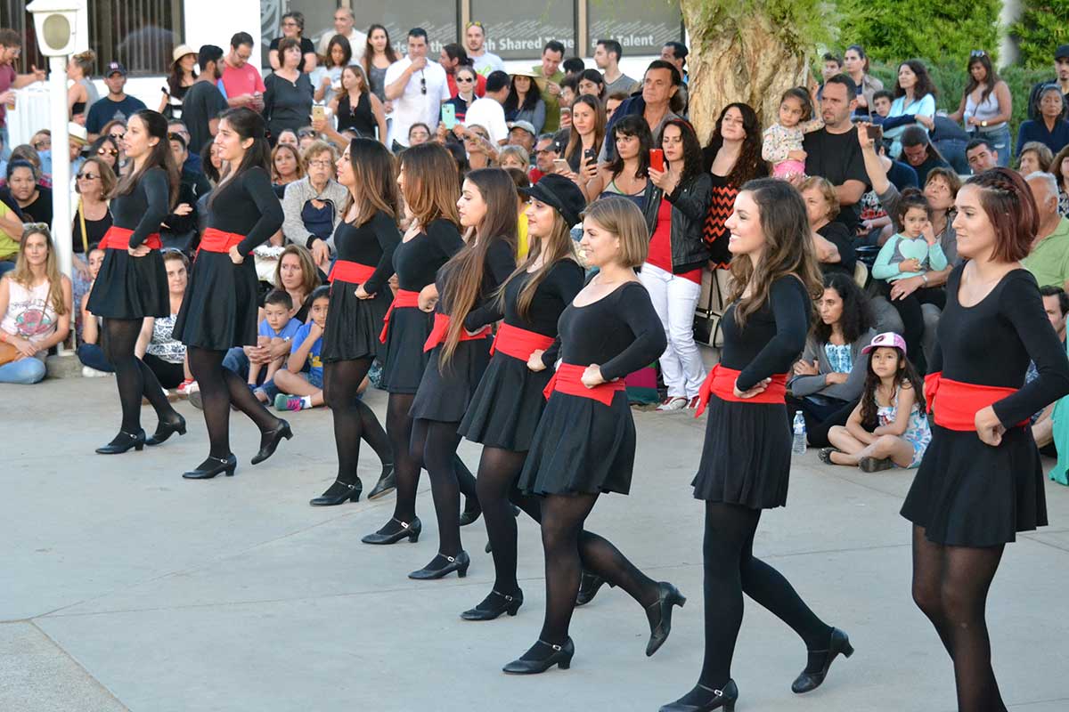 the Greek Dancers at Greek Festival in Northridge Ca